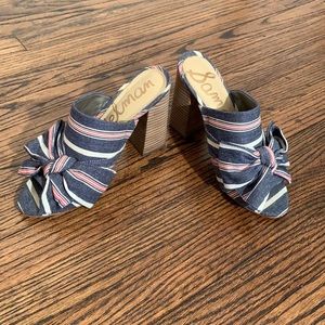 Sam Edelman open toes mules